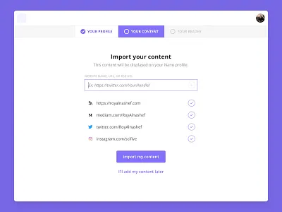 Account Registration onboarding registration signup ui ux