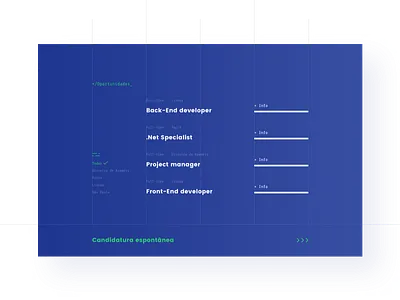 Job list careers digital job list minimal ui ux web