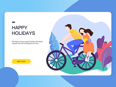 Webpage illustrations - students of dayu app dayu gif ios iphone music photoshop principle sketch ui