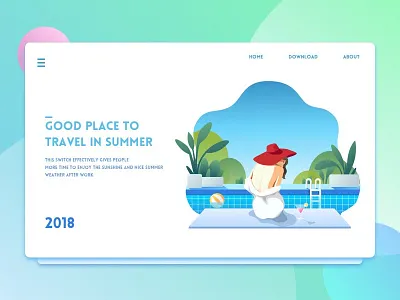 Webpage illustrations - students of dayu app dayu gif ios iphone music photoshop principle sketch ui