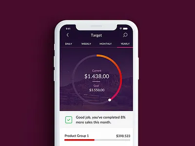 Sales Management App app mobile sales sales management ui ux