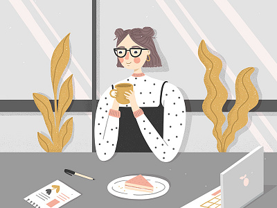 Cozy Days characterdesign digitalillustration illustration procreate