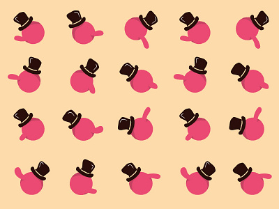 Pois art concept faces illustration pattern pois texture vector visual