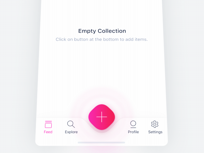 Empty State Animation dashboard emptystate feed interactions loading menu navigation onboarding progress registration