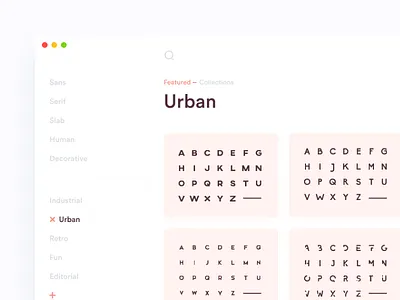 InVision Studio | Font Book Redesign app apple book font invision mac redesign studio type typography