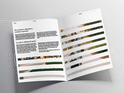 Road Report spreads print