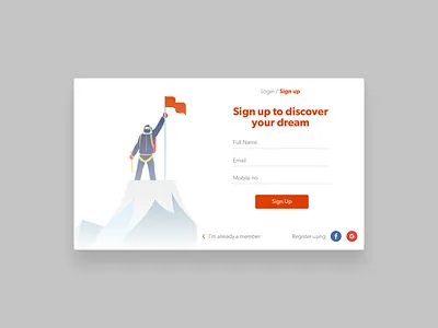 Sign Up for Chance Me college education forum illustrations micro copy question quora register signup ui university web