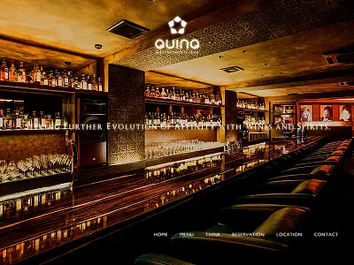 Restaurant Website bar luxury restaurant website