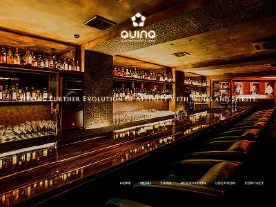 Restaurant Website bar luxury restaurant website