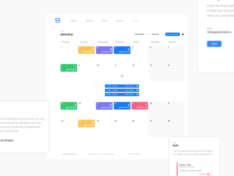 Appointment scheduler