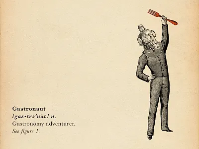 Foodcabulary pt. 1 advertising culinary dictionary explorer food fork illustration wine