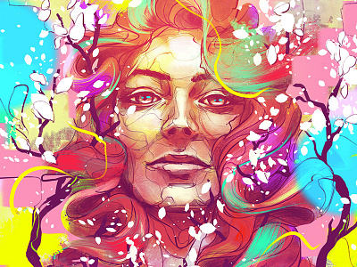 Desislava Portrait cute draw drawing girl illustration painting portrait sexy sketch