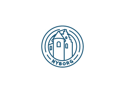 #084 – Badge badge castle dailyui denmark geofilter ui