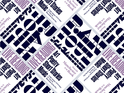 Rantoul Magazine Poster magazine poetry poster type wood type