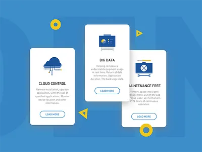 Our custom project 01 animation app card design flat icon lettering poster type typography ui vector