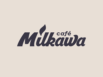 Milkawa best cool milk brand book branding brazil product company cafe milkawa cream food drink albania handwriting typography handmade lettering shop coffee logo beverage food logotype mark unique strong shop coffee