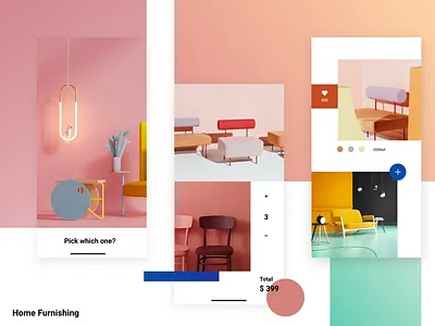 Home Furnishing colorful furnishing home