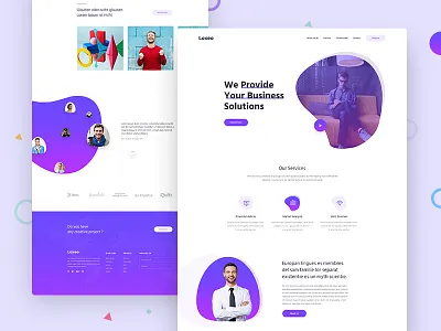 Loxeo Agency Landing Page agancy landing agency clean digital landing page header landing landing page moder services slider studio landing