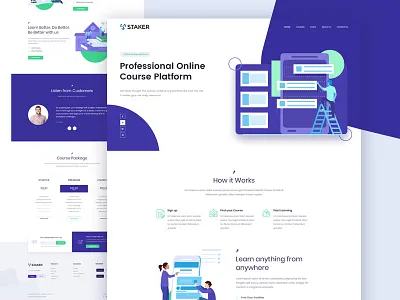 Education Course landing course education education landing online learning