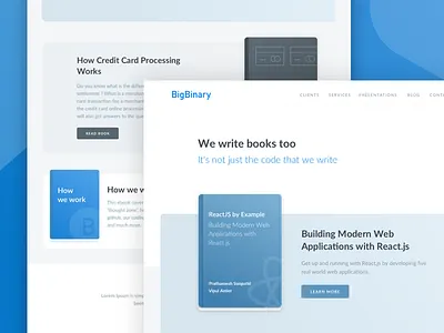Our Books page app applications books design flat people ruby typography ui ux web web development