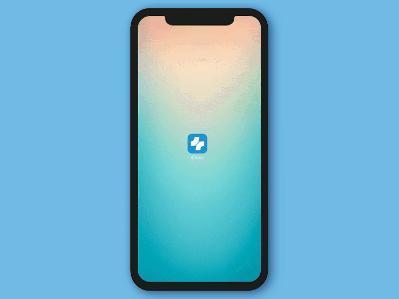 App intro and consultation through calendar animation calendar consultation invision studion physician splash screen ui user flow ux
