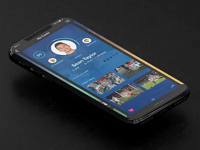 Freekik App app branding football player social sport team uiux