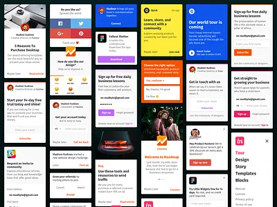 Little Widgets — HTML Website Widgets & Popups application css form html lightbox popup presentation share video website widgets widget