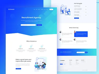 Agency Recruitment Landing Page agency landing recruiting