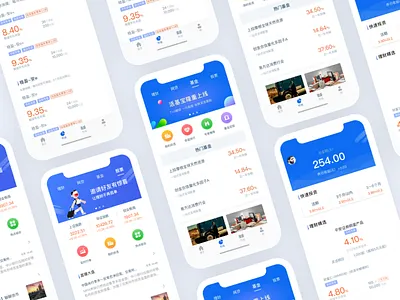 Financial android application dashboard food interface ios material player radio station ui user