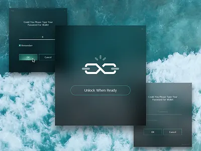 Tron APP for PC app blockchain pc sign ui
