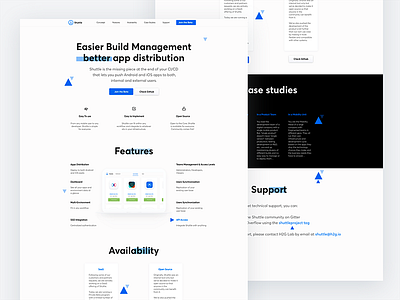 Shuttle website for fun article minimal ui ux web webdesign website white