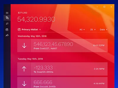 Akroma Desktop Wallet akroma app application crypto cryptocurrency desktop figma transaction uwp wallet windows