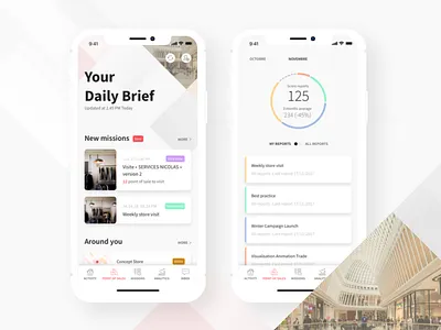 SAAS Mobile app Redesign design mockup product redesign ui update user experience user interface ux