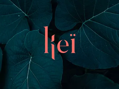 Keï branding floral k