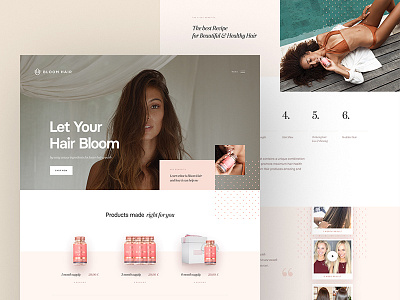 Product page website ecommerce eshop fashion hero homepage landing parallax product shop web webdesign