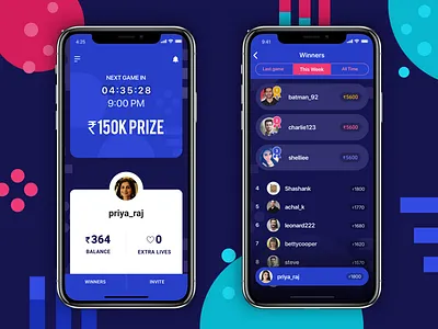 Brainbaazi brainbaazi game money prize show ui ux winners