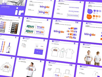 blingabc Visual Identity illustrator logo sketch symbol design visual identity