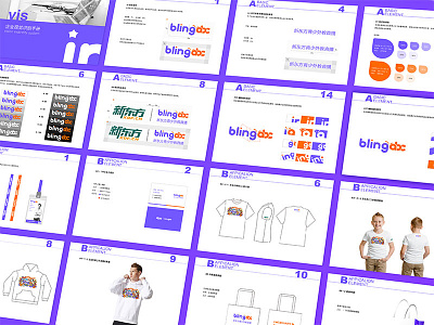 blingabc Visual Identity illustrator logo sketch symbol design visual identity