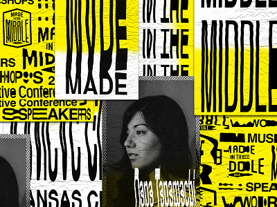 Made in the Middle Conference brand branding conference design conference kansas kansas city logo made in the middle