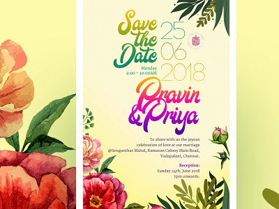 Wedding Invitation Design floral indian wedding invitation design invitation invitation design wedding wedding invitation