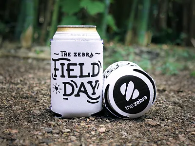 Field Day Koozie cheers field day koozie print swag texas