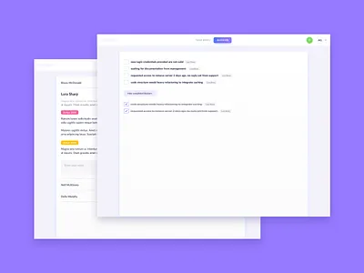 Blockers List UI Design agile development ildiesign ildiko ignacz management scrum software tool ui ui design ux ux design