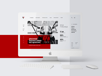 Website for VanityStyle culture design employees motivation photoshop programs responsive sport website
