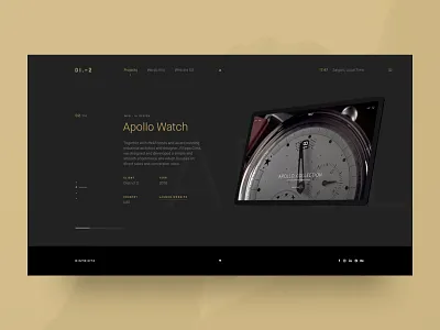 Project View for District2 Studio website case project studio vietnam web design