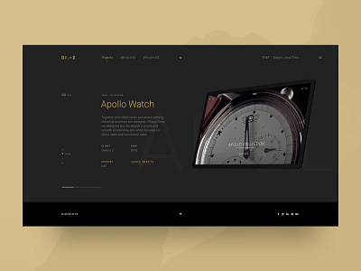 Project View for District2 Studio website case project studio vietnam web design