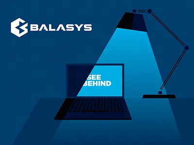 Balasys / See Behind Illustration behind dark empty spaces geometry gradients illustration light noise see shadows shapes