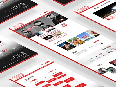 Musilac festival 2018 - new website 🎶 chamonix concert design festival france free isometric musilac product ui webdesign