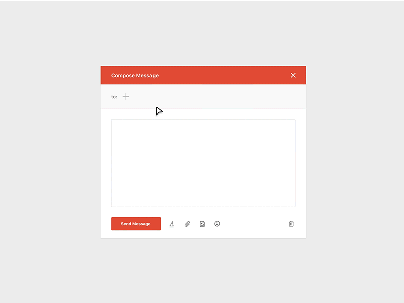 Studio Compose Component component compose free invision invision studio send message studio ui ux