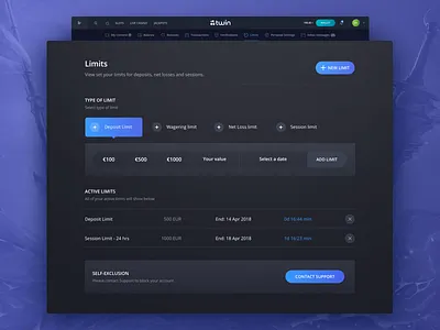 Twin: Limits article bets betting bitcoin casino cherry deposit limit gam limit limits netent twin