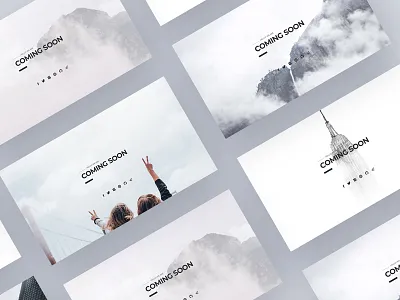 Freebie - Coming Soon Responsive Template clean coming soon download free freebie landing page simple template web website